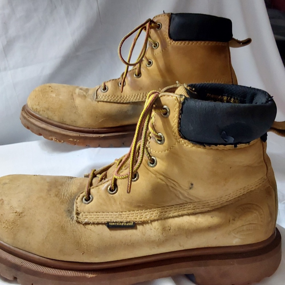 Red Wing Irish Setter Work Boots Mens 9 Brown Leather 83616 Safety Steel Toe